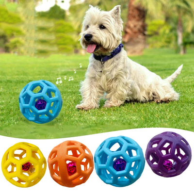 Dog Chew Ball Toy – Interactive Teeth Cleaning Training Toy
