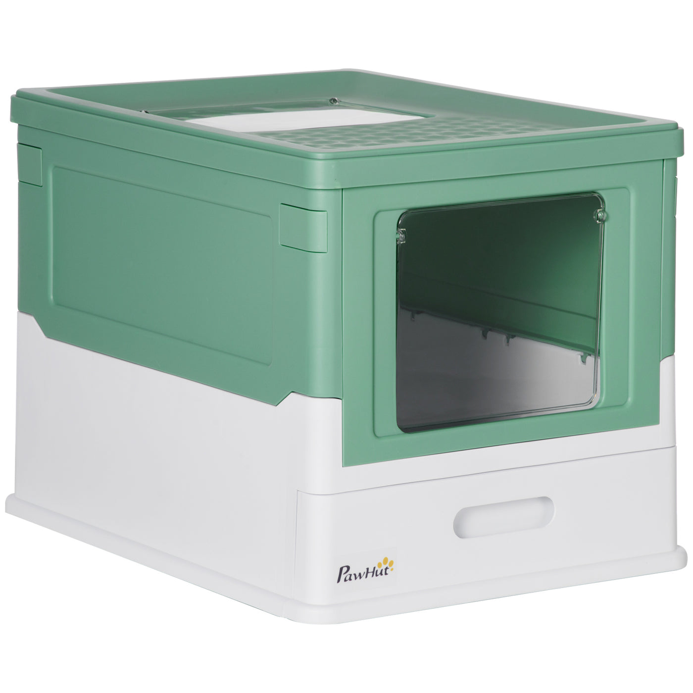 Cat Litter Box – Fully Enclosed Portable Pet Toilet with Scoop
