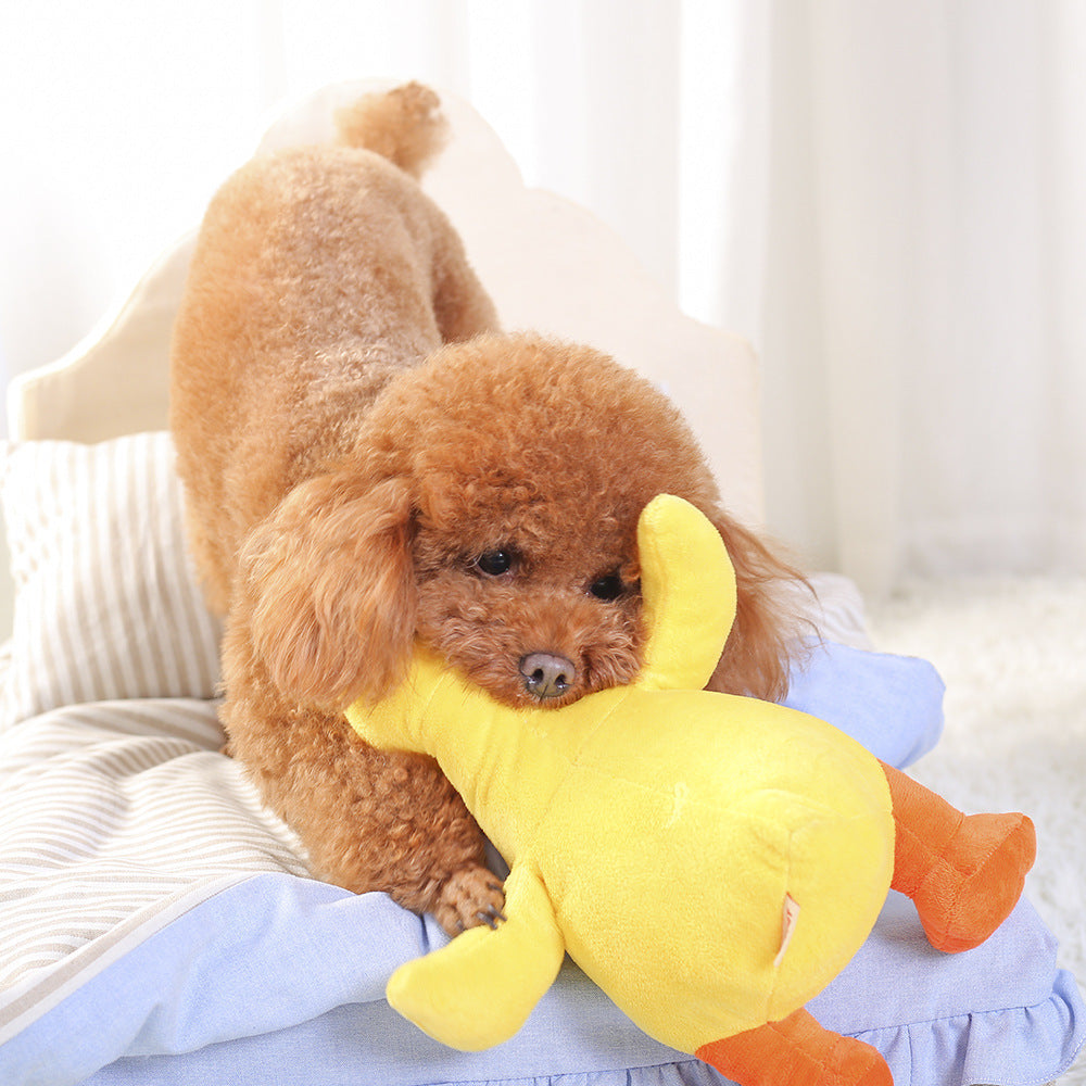 Dog Plush Toy – Soft Pet Vocal Play Toy