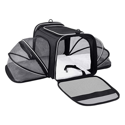 Cat Carrier Airline Approved – Expandable Foldable Pet Travel Bag