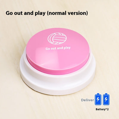 Dog Voice Button – Pet Communication Training Toy