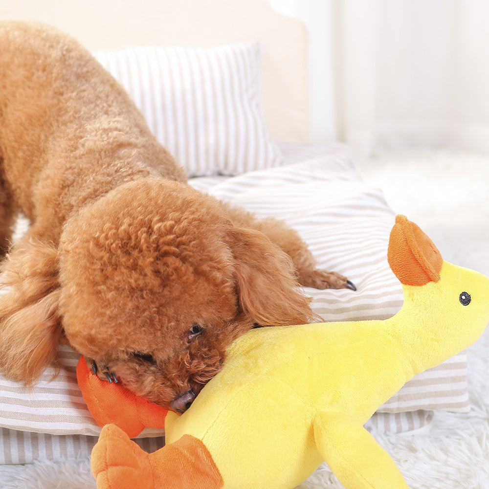 Dog Plush Toy – Soft Pet Vocal Play Toy