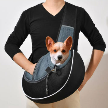 Pet Carrier Bag – Portable Crossbody Travel Bag for Dogs & Cats