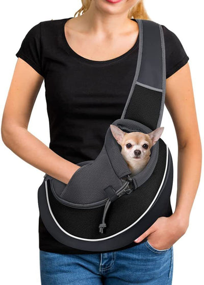 Pet Carrier Bag – Portable Crossbody Travel Bag for Dogs & Cats