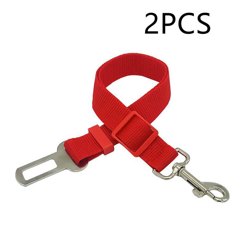 Dog Leash – Retractable Traction Rope for Walking & Car Safety