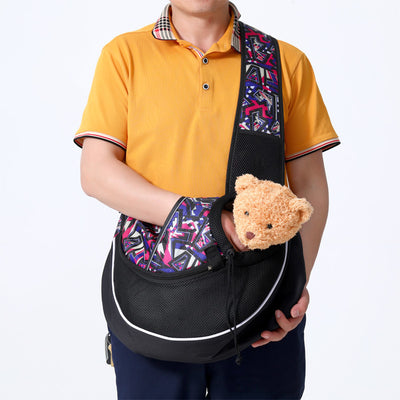 Pet Carrier Bag – Portable Crossbody Travel Bag for Dogs & Cats