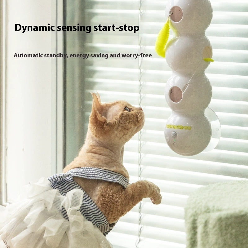 Cat Teasing Toy – Automatic Motion-Activated Interactive Toy