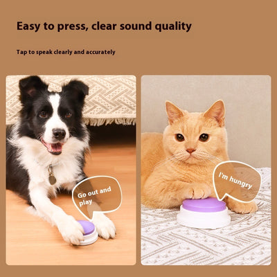Dog Voice Button – Pet Communication Training Toy