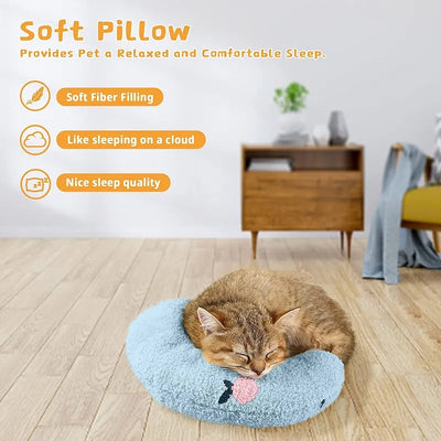 Cat Pillow – U-Shaped Pet Neck Protector & Sleeping Pillow