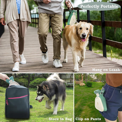 Dog Pooper Scooper – Portable Handheld Waste Picker with Bag Holder