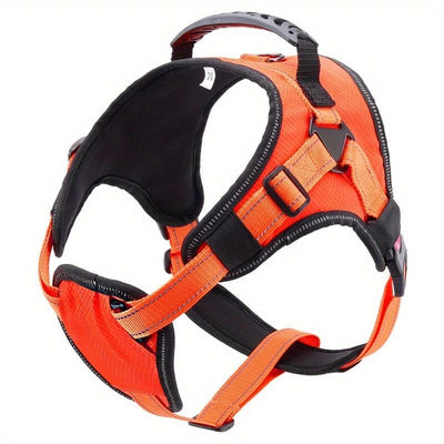 Dog Harness – No Pull Reflective Nylon Pet Vest for Training & Walking