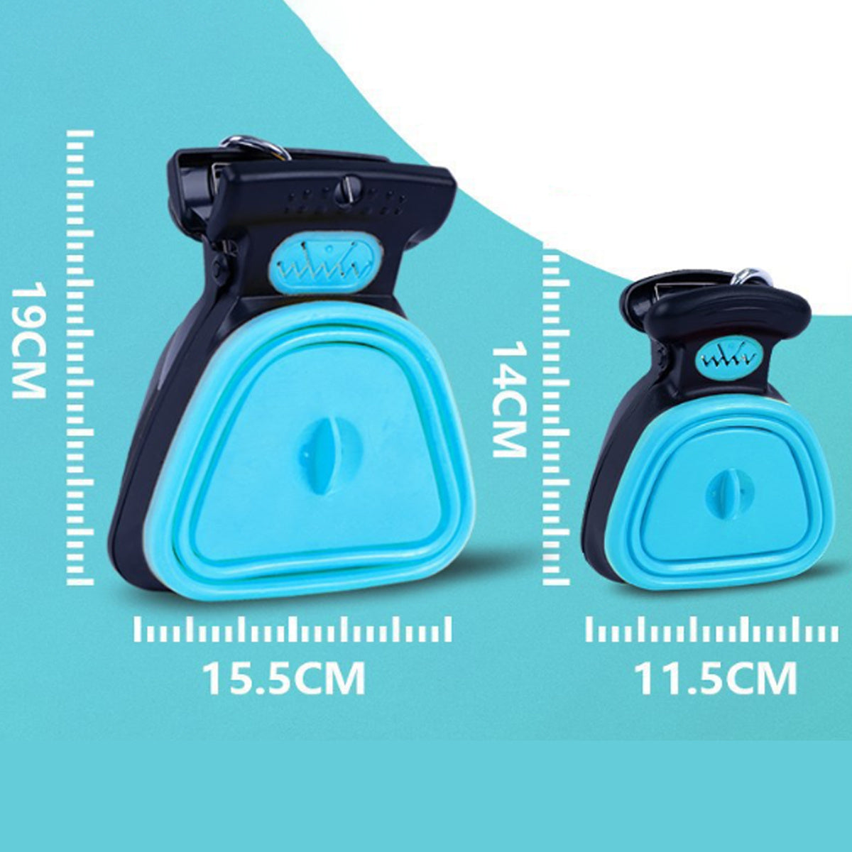 Dog Pooper Scooper – Portable Handheld Waste Picker with Bag Holder