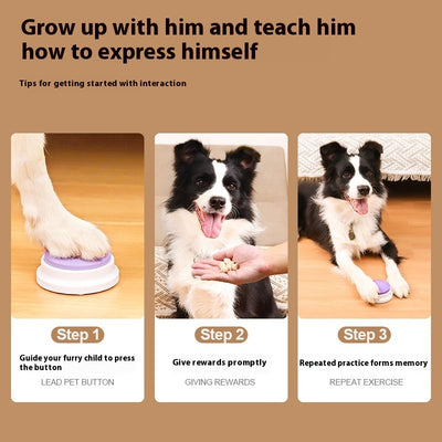 Dog Voice Button – Pet Communication Training Toy